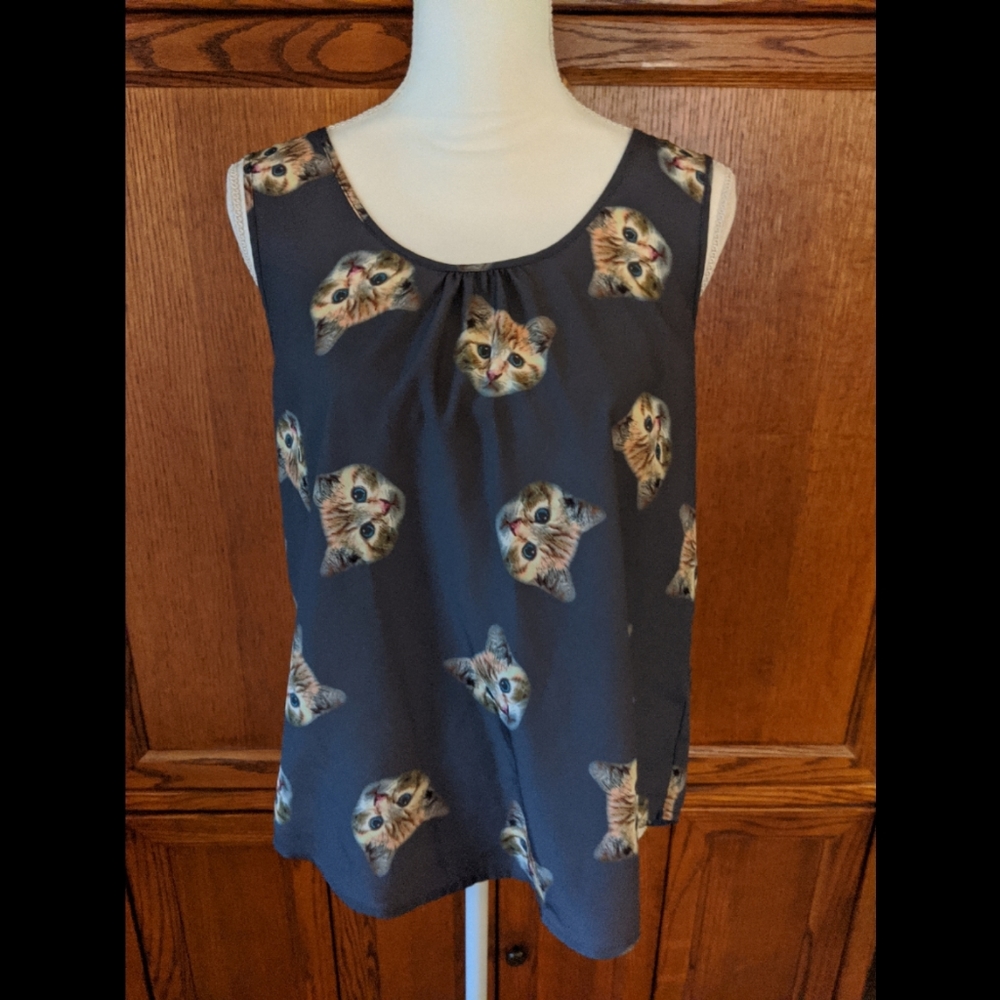 Cat tank top